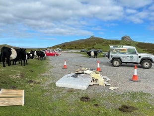 Rubbish cleared from Dartmoor beauty spots