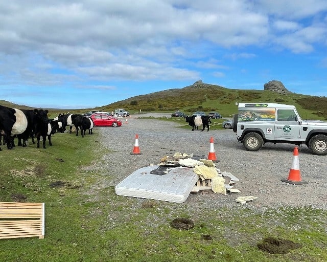Rubbish cleared from Dartmoor beauty spots