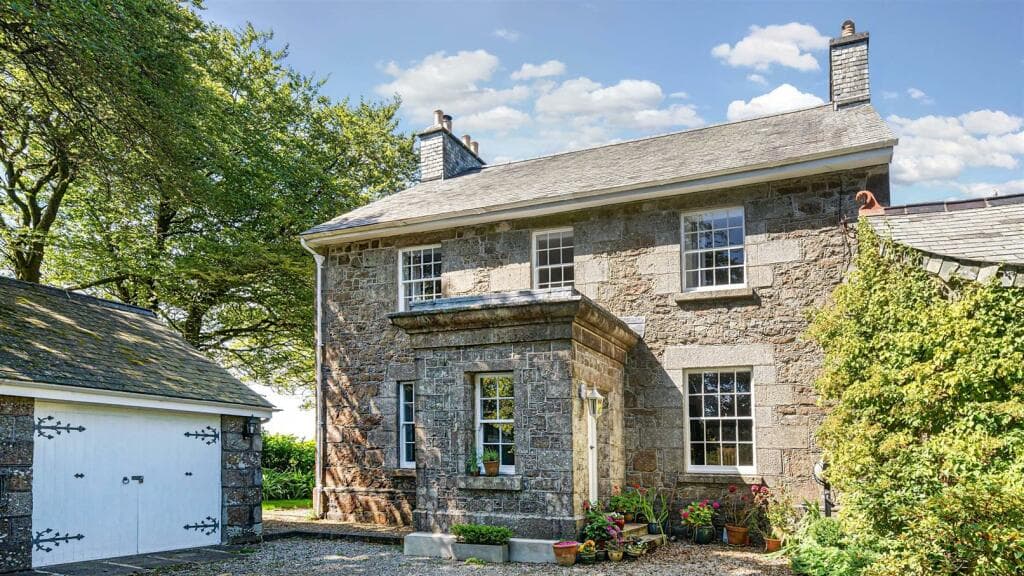 Princetown former vicarage for sale has "spectacular" Dartmoor views