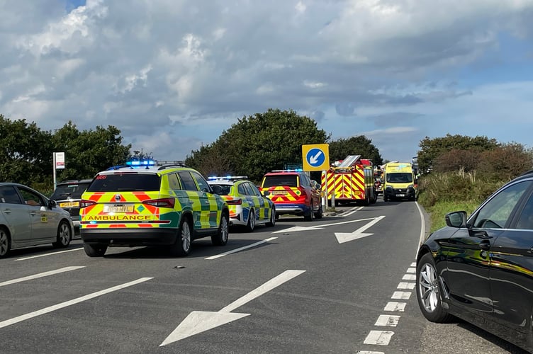 accident at Roborough Down