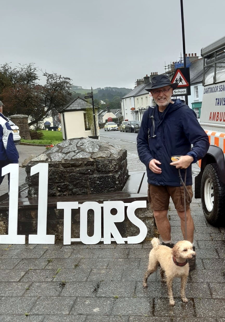 Man and his best friend hike for rescue charity