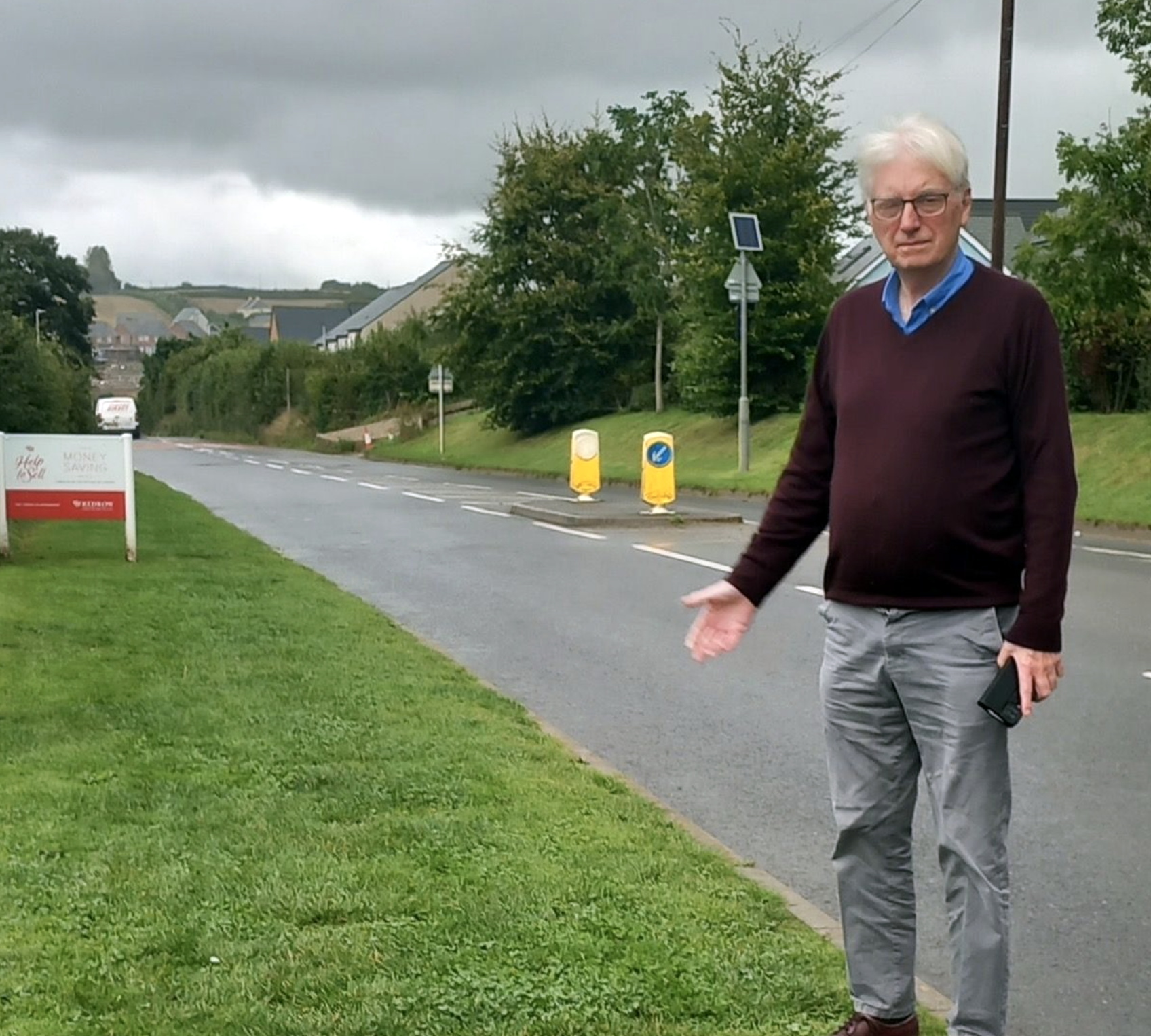 Crediton Road footpath to be built next summer after successful campaign from locals