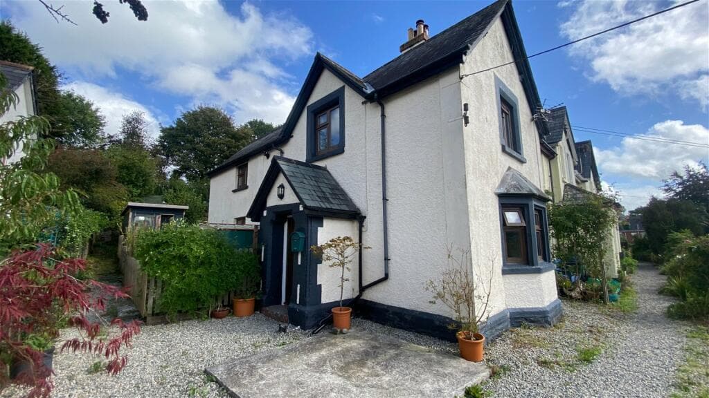 Tavistock 1800s cottage for sale has panoramic views and a woodland