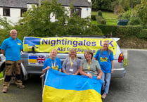 West Devon charity takes first 4x4 'ambulance' to Ukraine