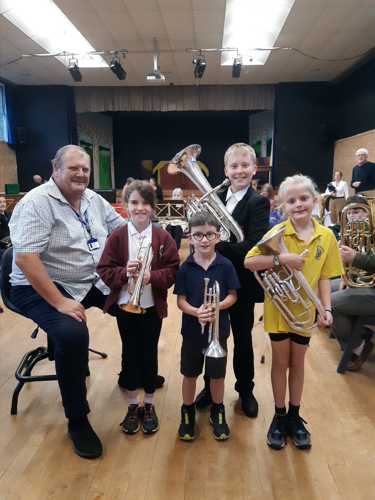 Young band members set to benefit