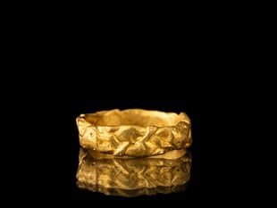 Exeter museum acquires rare Wembworthy Anglo-Saxon gold ring
