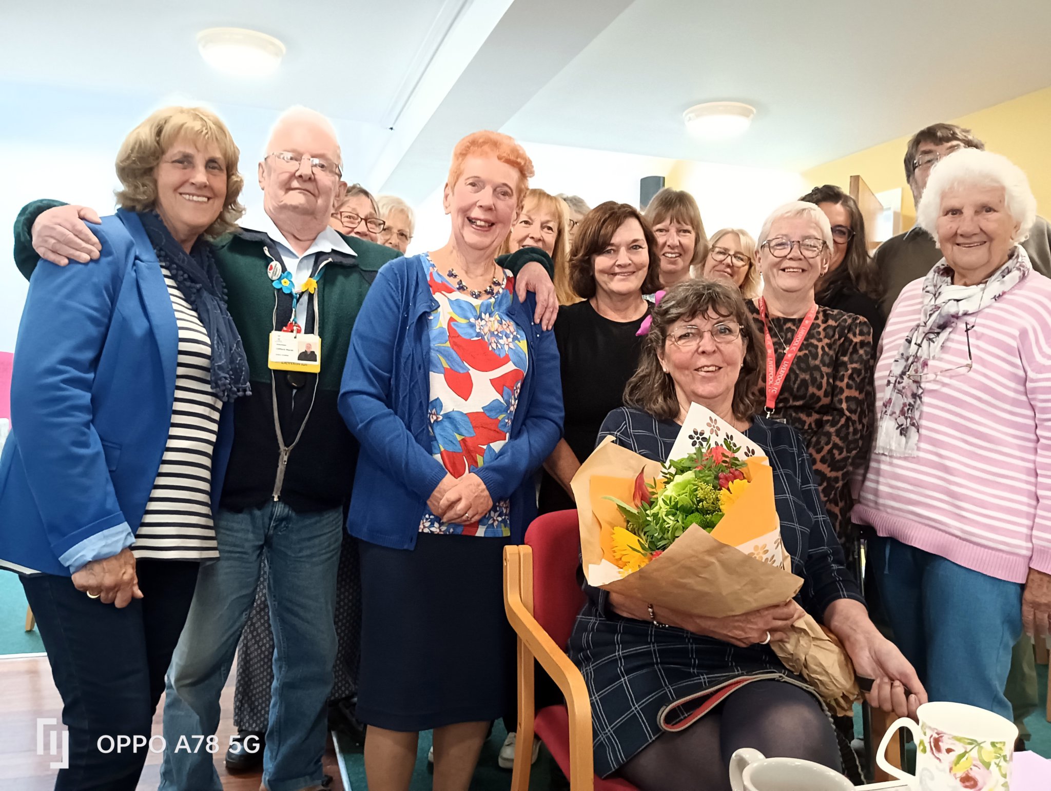 Party thrown in thanks to charity’s Cathy