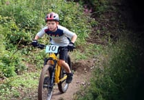 Tavistock boy, 8, takes on gruelling mountain bike charity ride 
