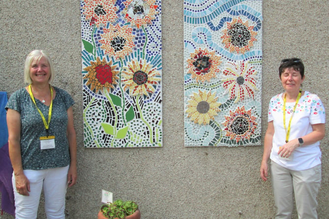 West Devon Art Workshop mosaic