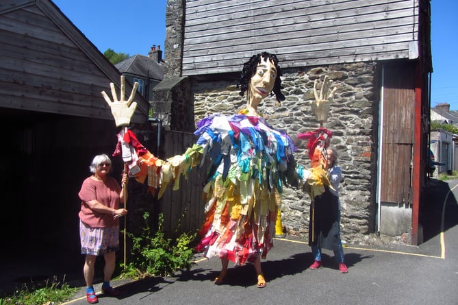 Joseph and his Amazing Technicolour Dreamcoat was created for Tavistock Carnival
