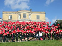 Tavistock school children collect for Ukrainian pupils