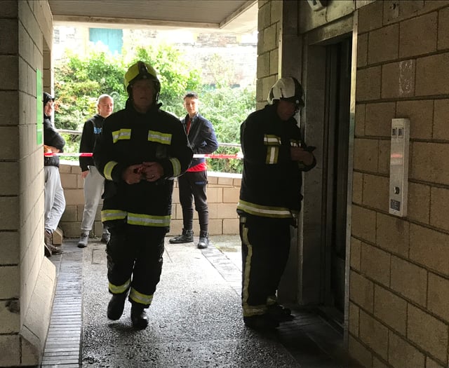 Fire crew called to person stuck in lift, Brook Street Co-op