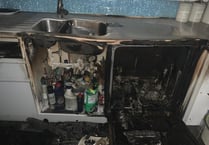 Fire crews called out in early hours to Tavistock kitchen fire