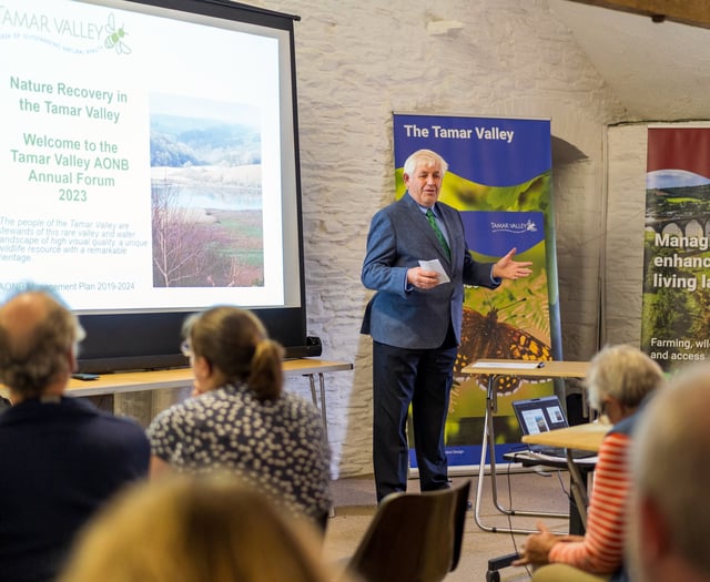 Annual forum explores nature recovery plans in the Tamar Valley AONB