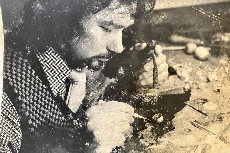 John Baldwin at work
