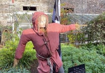Cotehele National Trust spooky scarecrow trail