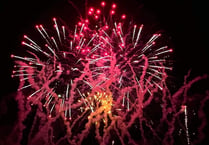Fireworks go off with a not so noisy bang to spark joy