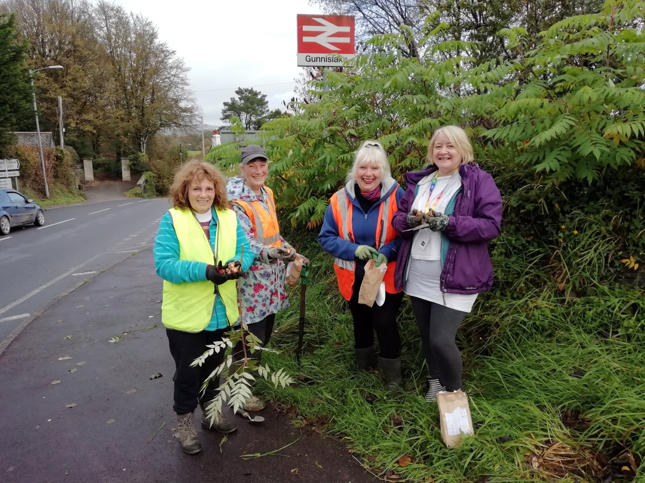 Station set to bloom thanks to local planting group