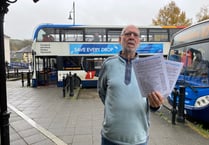 Bus  service  petition given in