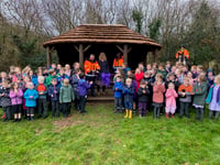 Pupils welcome new-look classroom
