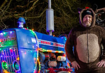 Tavistock tractor run dazzles families