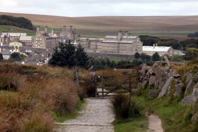 Dartmoor Prison has moved some prisoners as a precaution after radon was detected