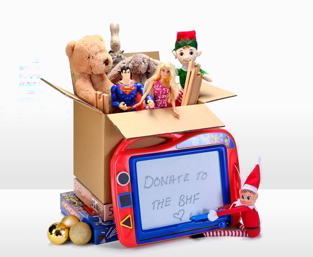 Do good  – donate unwanted Christmas gifts to the BHF this January!
