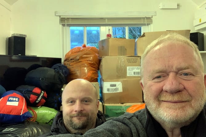 Aid leaves to save refugees’ lives