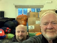 Aid leaves to save refugees’ lives