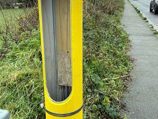 Vandals target speed camera yet again