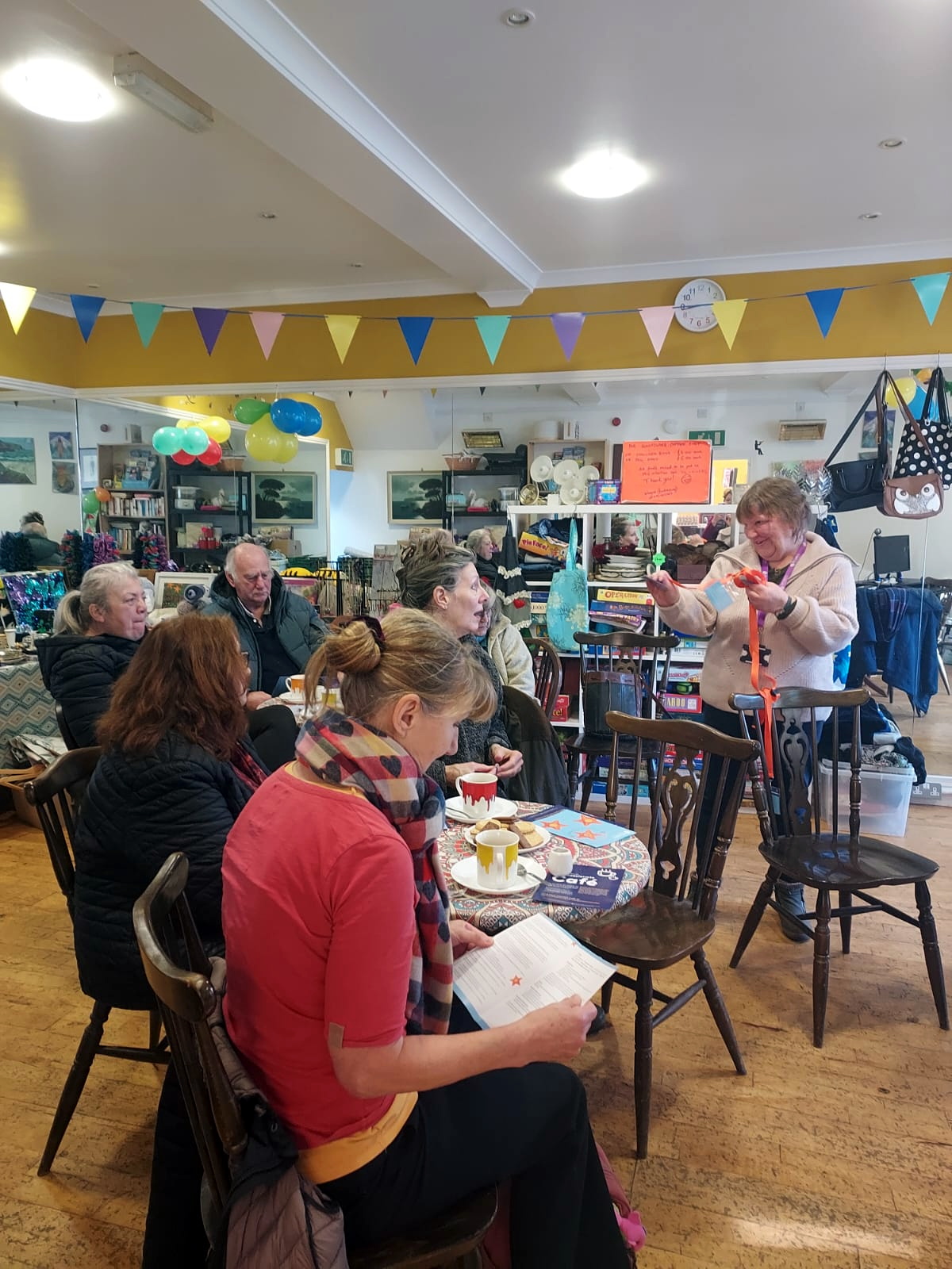 Cafe for bereavement and life-limiting condition support