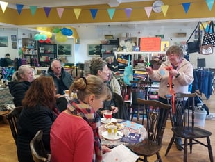 Cafe for bereavement and life-limiting condition support