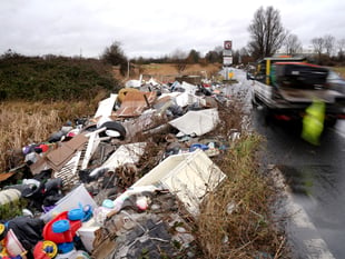 Fly-tipping on the rise in West Devon