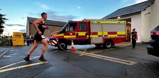 Moorland charity fire station run