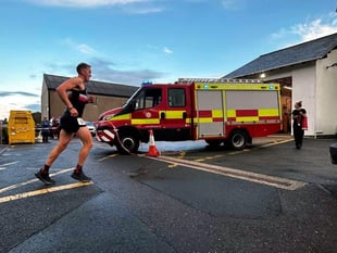 Moorland charity fire station run