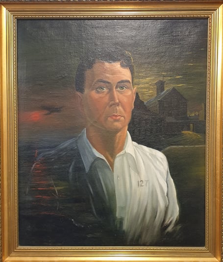 Donald Hume painted by Bernard Pearsall