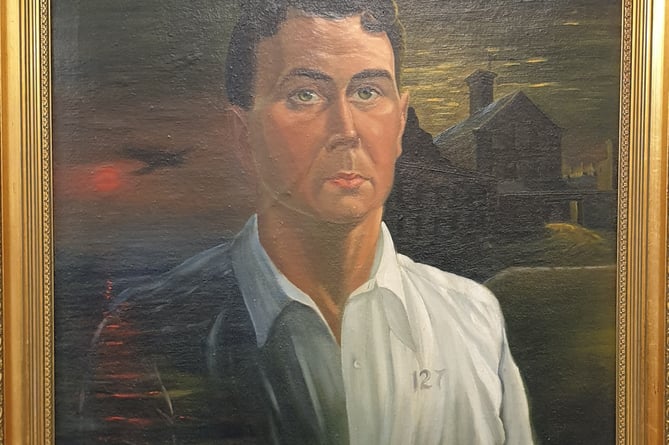 Donald Hume painted by Bernard Pearsall