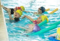 Children's swimming lessons at Mount Kelly
