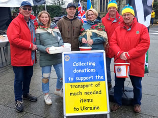 Lions date for Ukraine aid