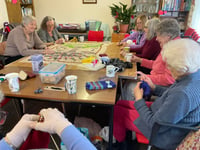 A stitch in time as panel nears completion