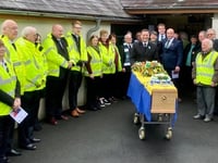 Lions form Guard of Honour for one of their founders