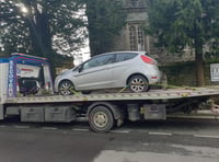 Tavistock Police seize car after 'careless driving'