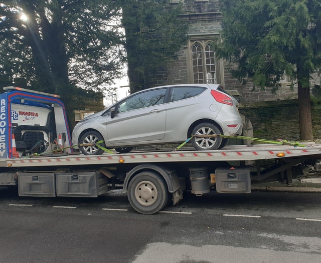 Tavistock Police seize car after 'careless driving'
