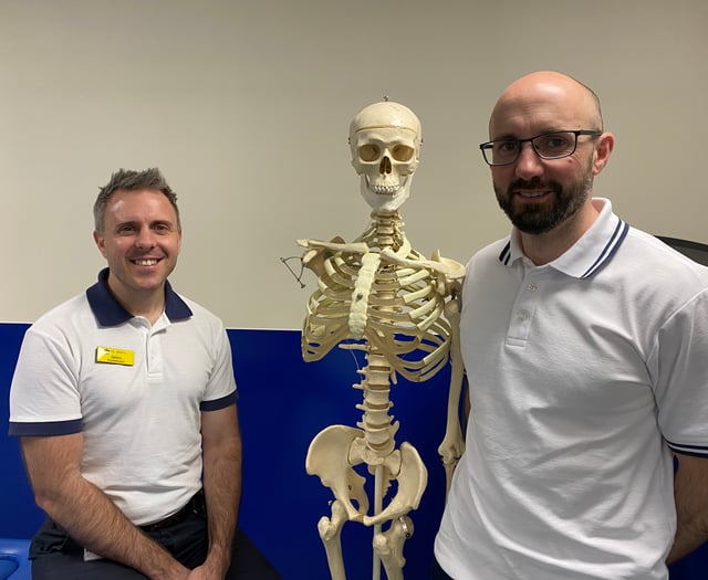 Tavistock Hospital physio keeping people working