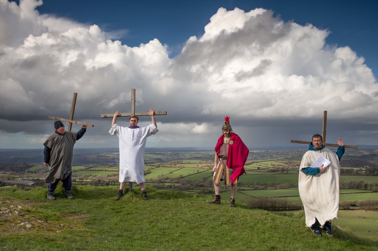 Brent Tor Crucifixion ascent