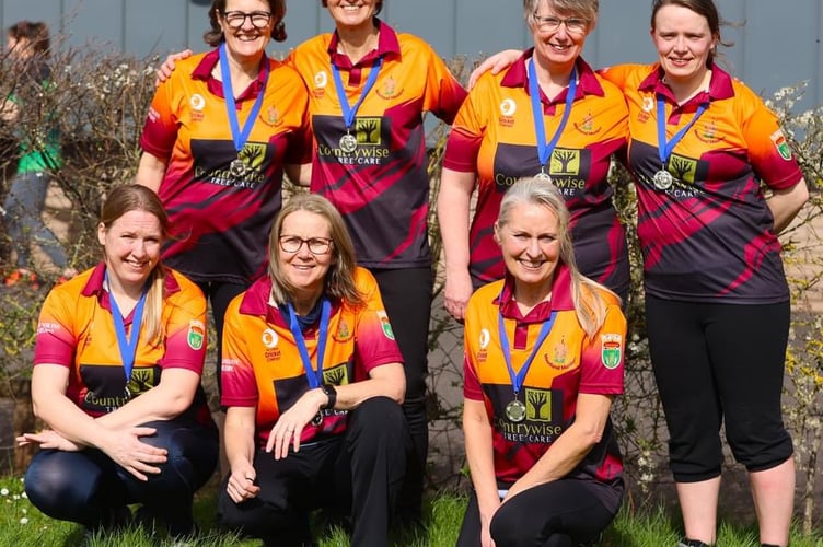 Moorland Maidens ladies softball cricket team