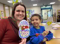 Tavistock Library hosts crafty dinosaur Easter fun
