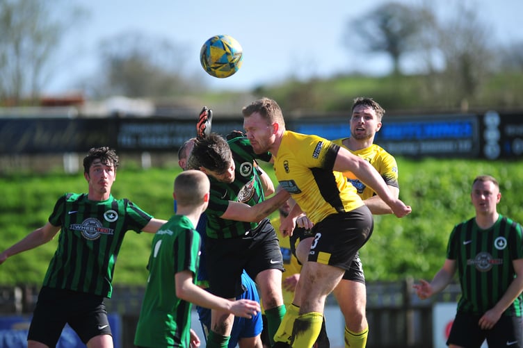 South Devon League Division One action from Buckland Athletic Reserves versus Ivybridge Town 2nds. Buckland came out match winners with a final score of 3-2