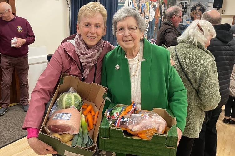 Smiles at Callington Lions' Easter bingo