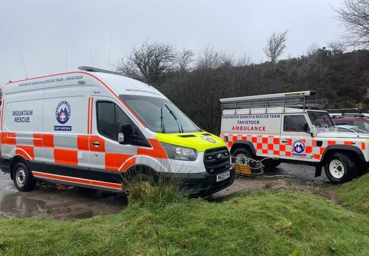 Dartmoor Search and Rescue Team Tavistock search for missing male
